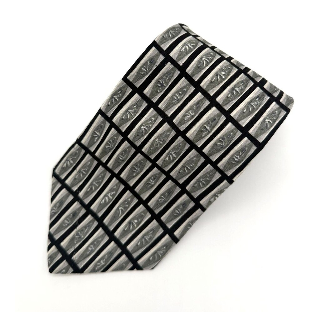 Stonehenge Cocktail Collection Tie Silk Wine Microscope Abstract Made in USA